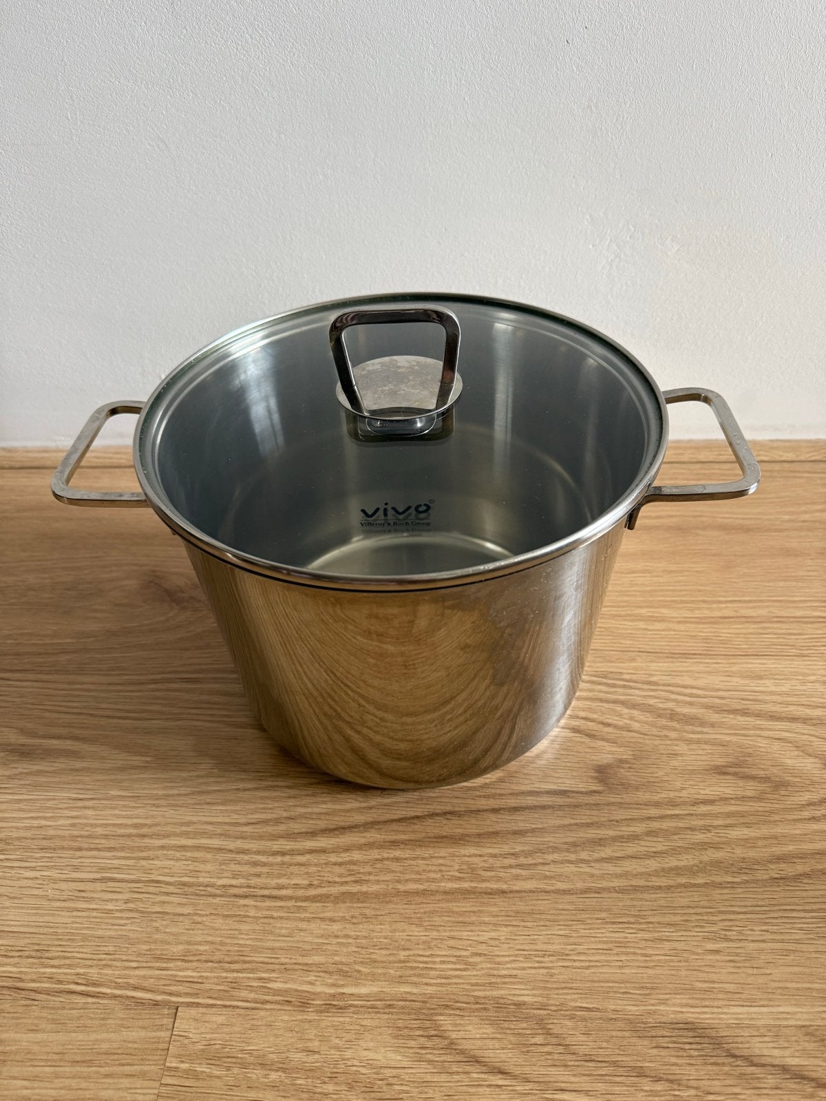 Vivo Villeroy & Boch Group RVS Kookpan 6L, Ophalen of Verzenden, Nieuw, Rvs