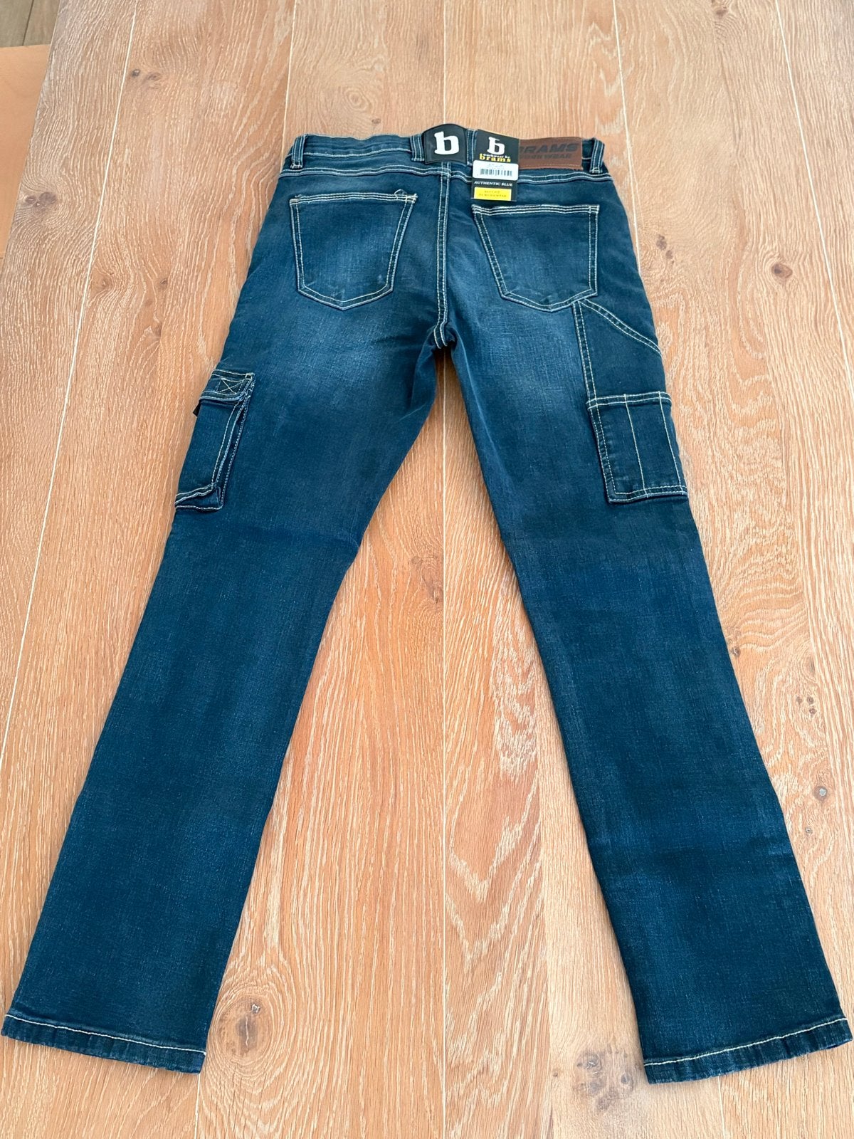 Nieuwe Brams Workwear Lisa jeans W28 L30 - Authentic Blue, Ophalen of Verzenden, Nieuw, Blauw, W28 - W29 (confectie 36)