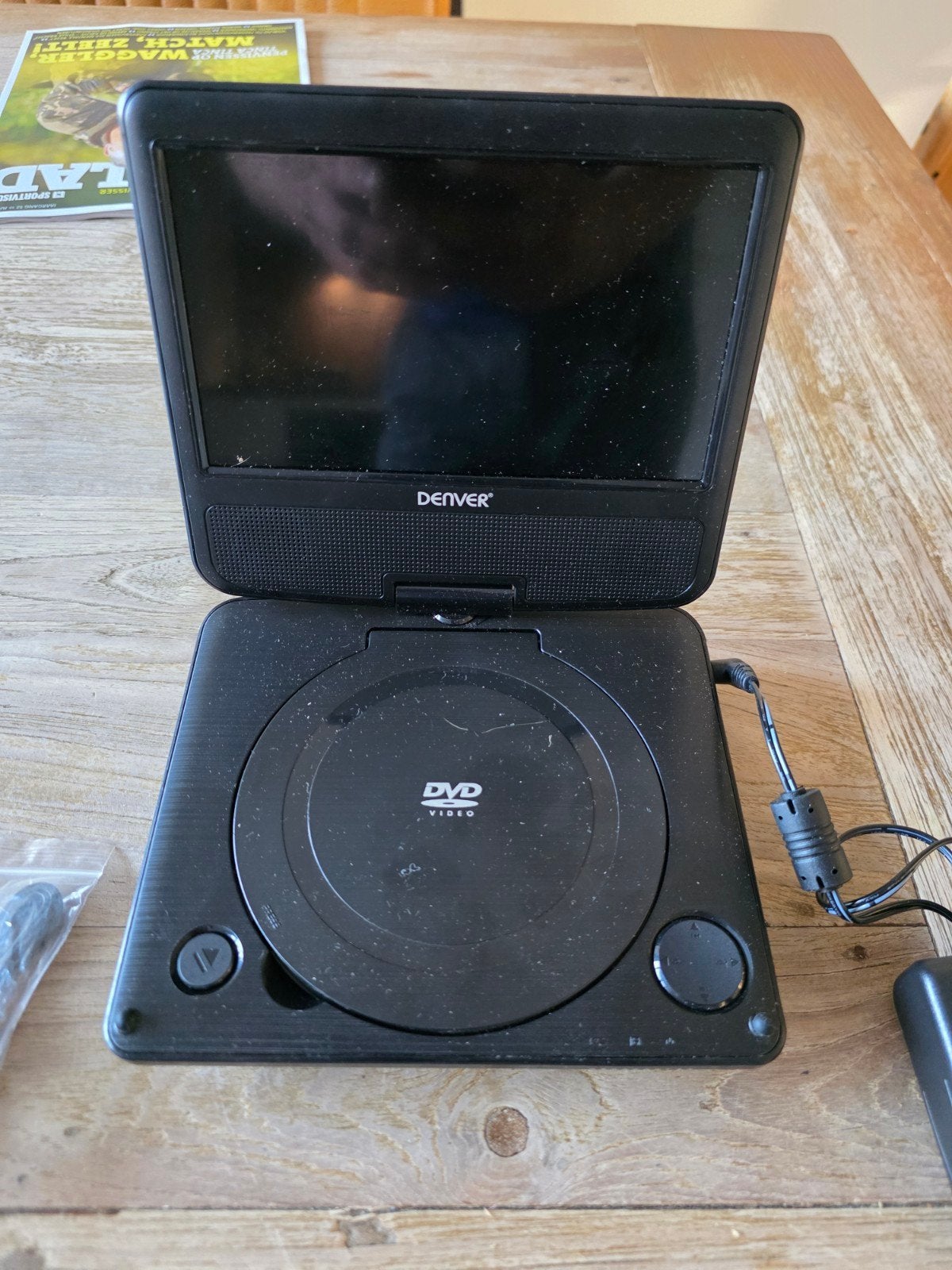 Draagbare DVD Speler - Denver, Audio, Tv en Foto, Dvd-spelers, Gebruikt, Draagbaar, Ophalen of Verzenden, Overige merken