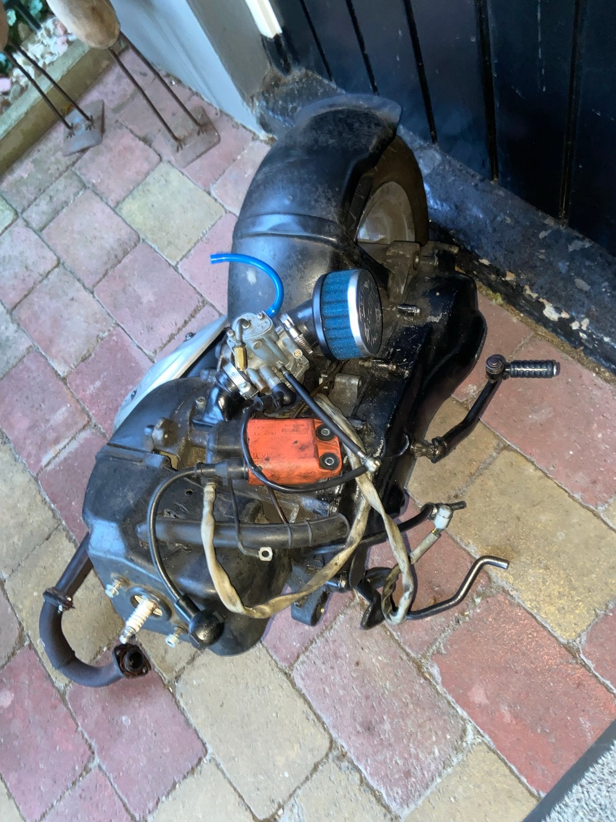 Piaggio Zip type 3 motorblok 70cc plug and play, Ophalen of Verzenden, Gebruikt, Blok, Piaggio