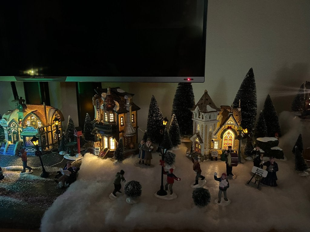 Compleet Lemax Kerstdorp, Ophalen of Verzenden, Zo goed als nieuw