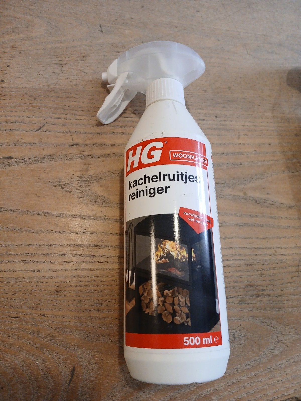 HG Kachelruitjes Reiniger - 500 ml, Huis en Inrichting, Ophalen of Verzenden, Nieuw, Overige brandstoffen