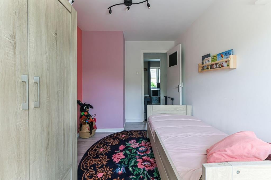 1-persoons kinderbed Palermo van interbaby met bedhekje, Kinderen en Baby's, Kinderkamer | Bedden, Zo goed als nieuw, 180 cm of meer