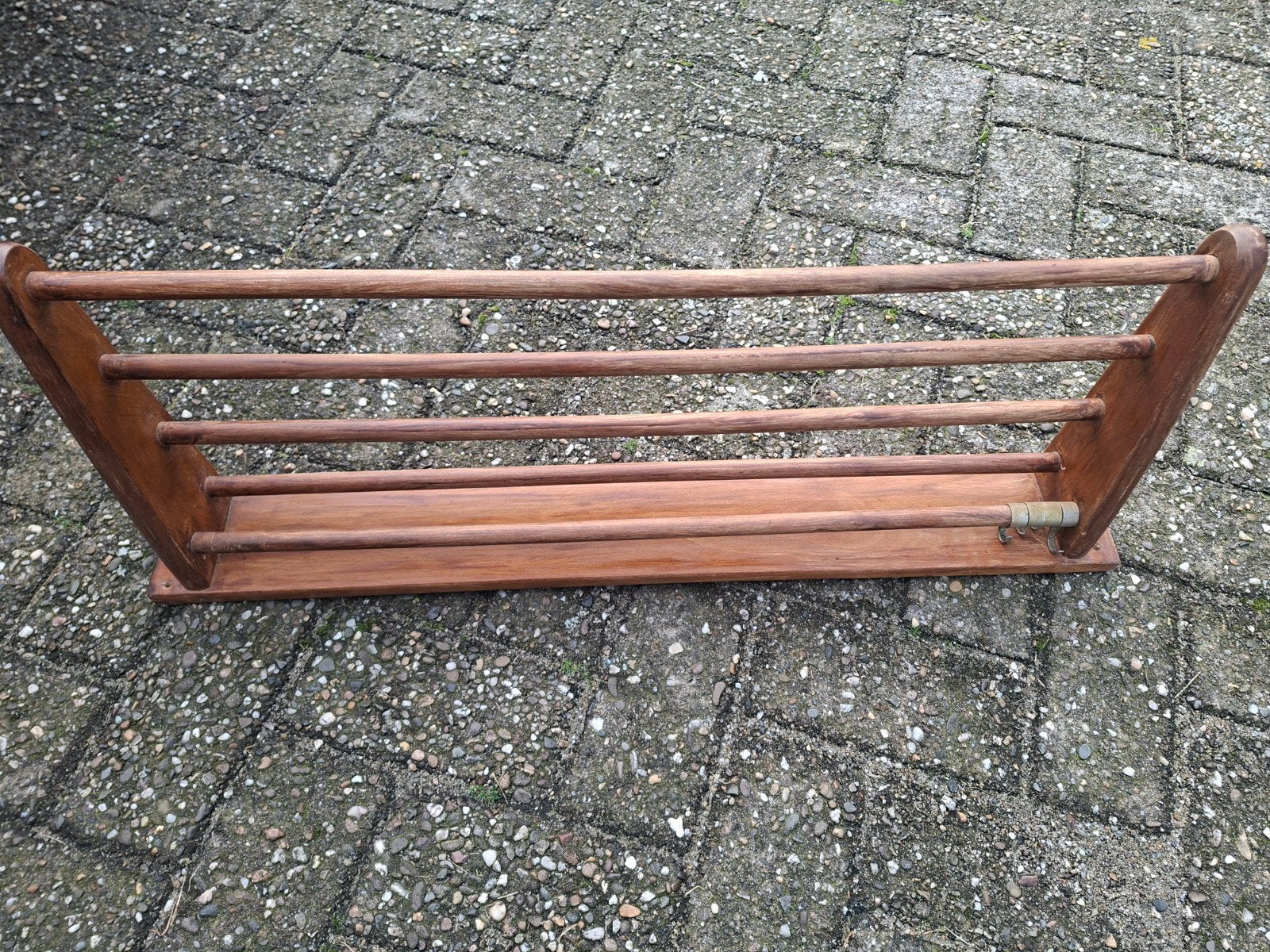 Authentiek houten pannenrek, Ophalen of Verzenden