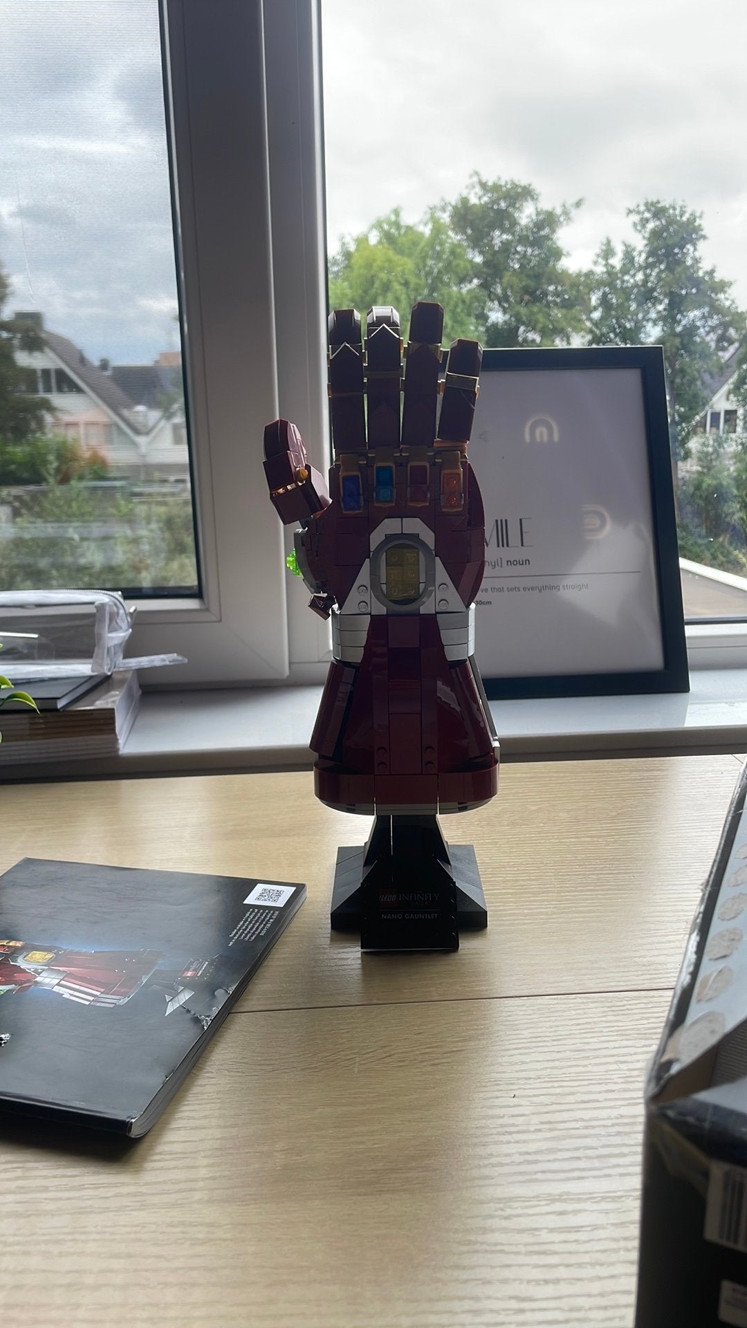 Lego marvel nano gauntlet, Ophalen of Verzenden, Zo goed als nieuw