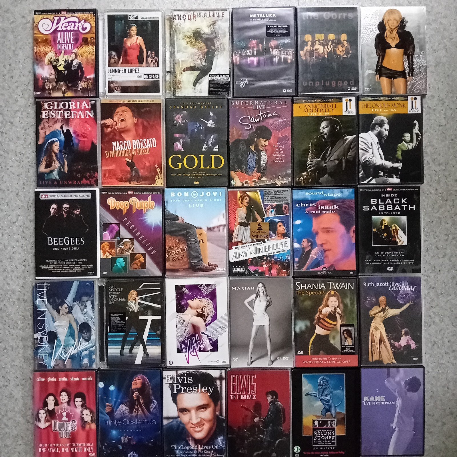 30-1 Muziek DVD's: Concerten, Documentaires & Meer, Gebruikt, Alle leeftijden, Ophalen of Verzenden, Concert