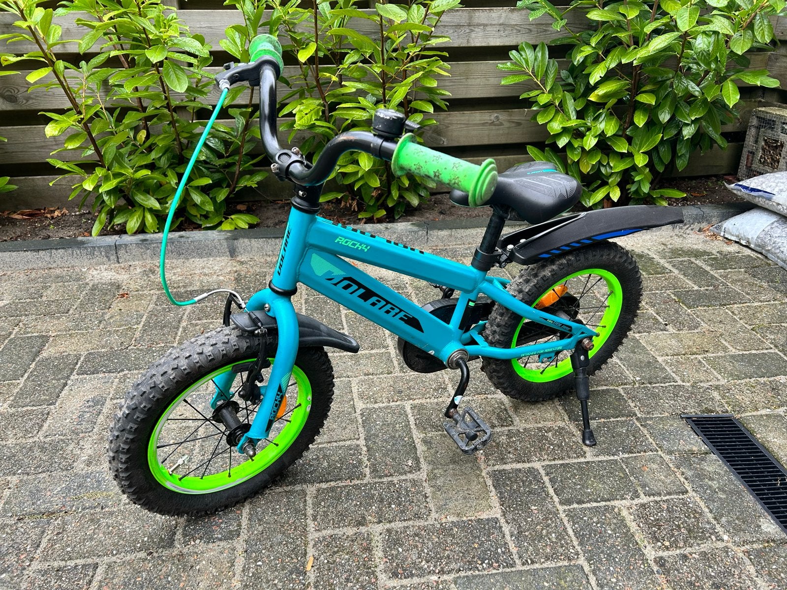 Volare Rocky Kinderfiets 14 inch, Fietsen en Brommers, Fietsen | Kinderfietsjes, Ophalen, Zo goed als nieuw, Velgrem, Minder dan 16 inch
