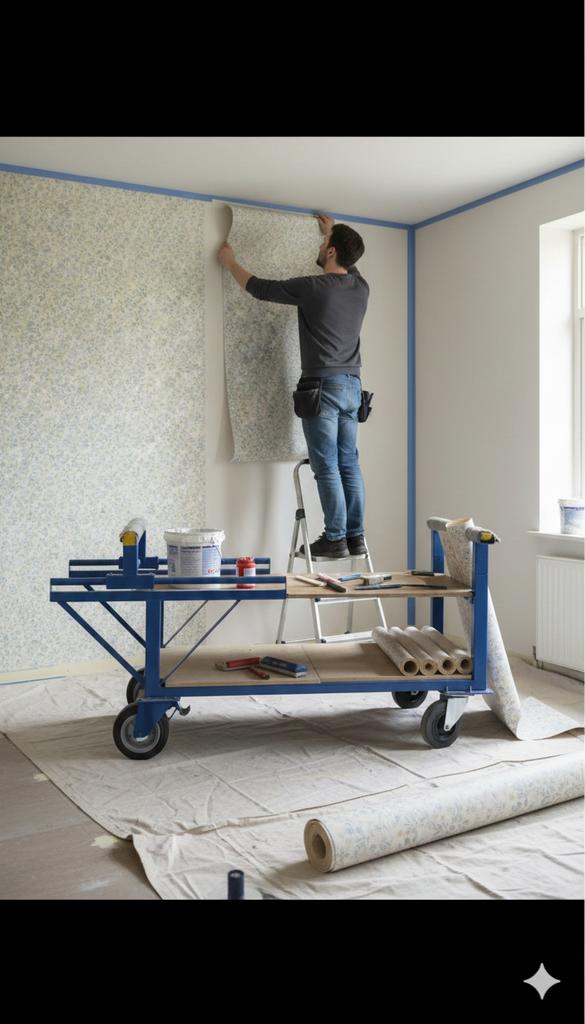 Multifunctionele Kamersteiger / Werkbank - Gratis Bezorgd, Doe-het-zelf en Verbouw, Steigers, Nieuw, Rolsteiger of Kamersteiger