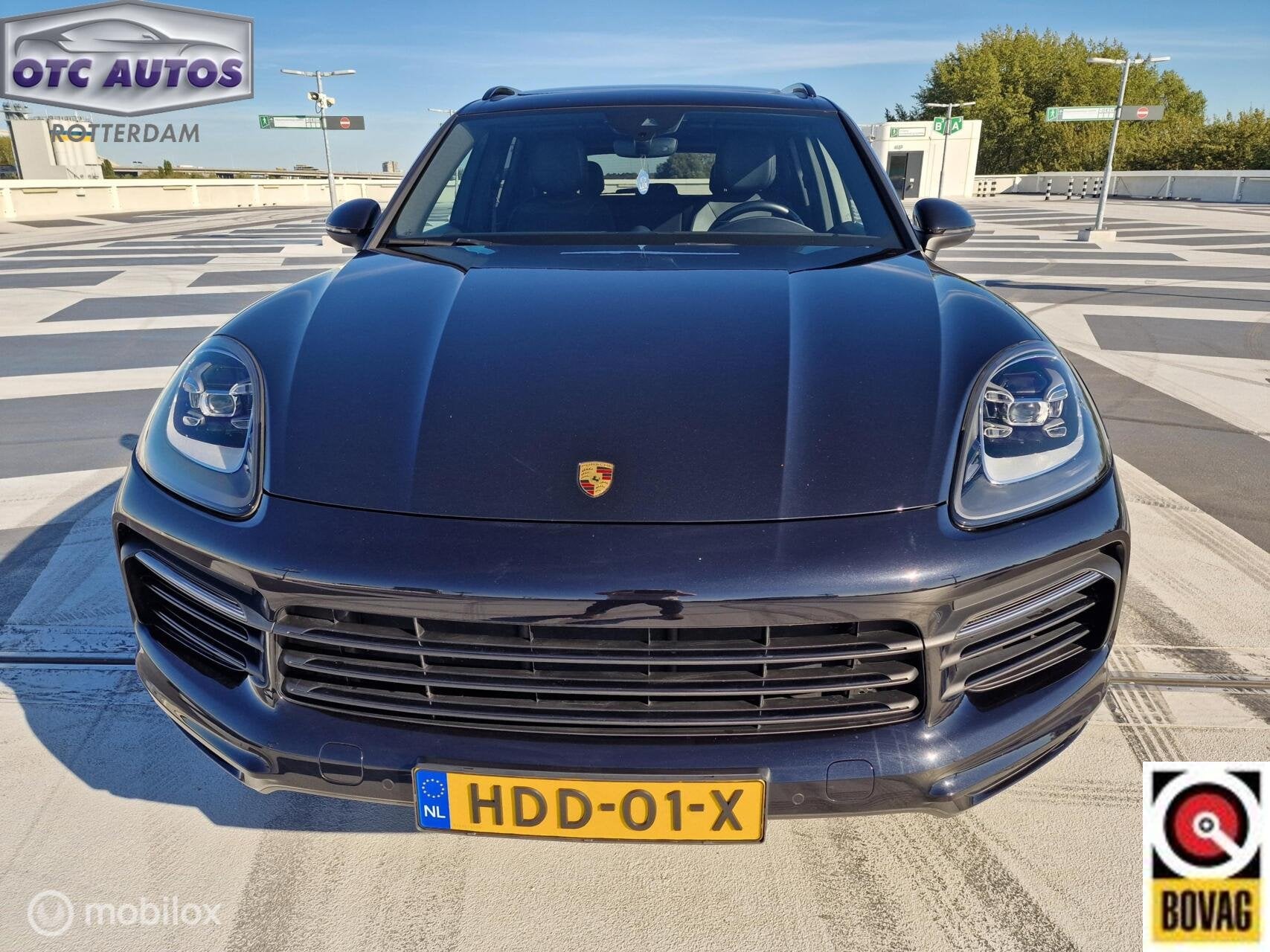 Porsche Cayenne 3.0 E-Hybrid Platinum Edition Dealeronderhou, Auto's, 2995 cc, Zwart, Leder, Bedrijf
