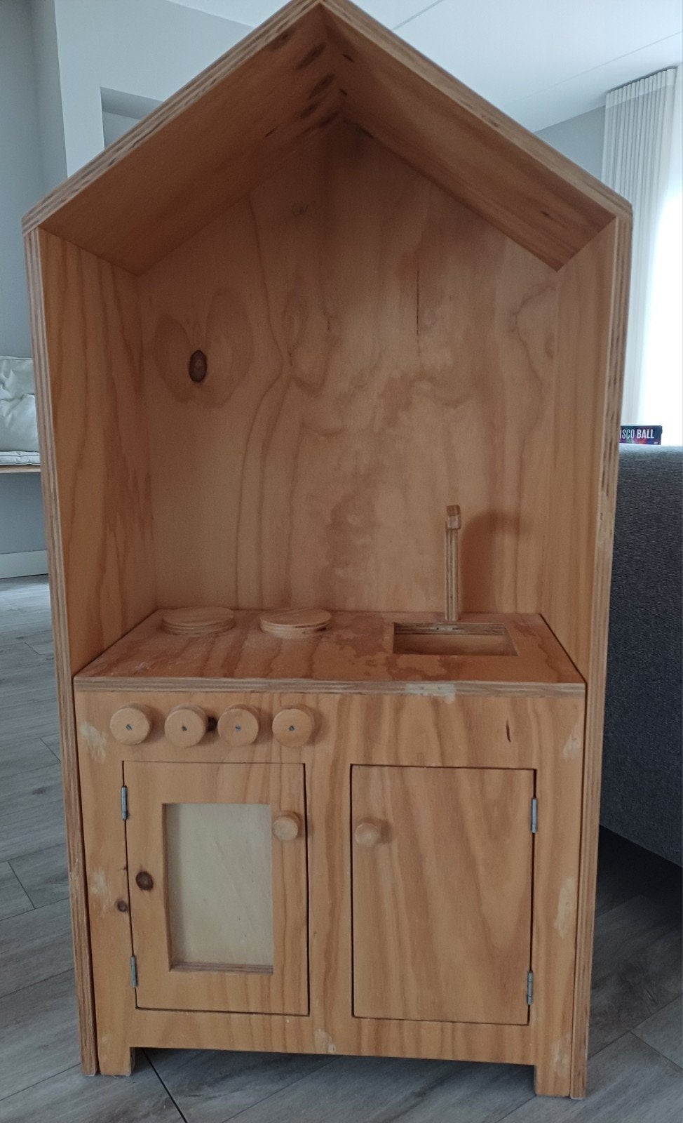 Houten speelkeuken, Ophalen, Gebruikt, Hout, Speelkeuken