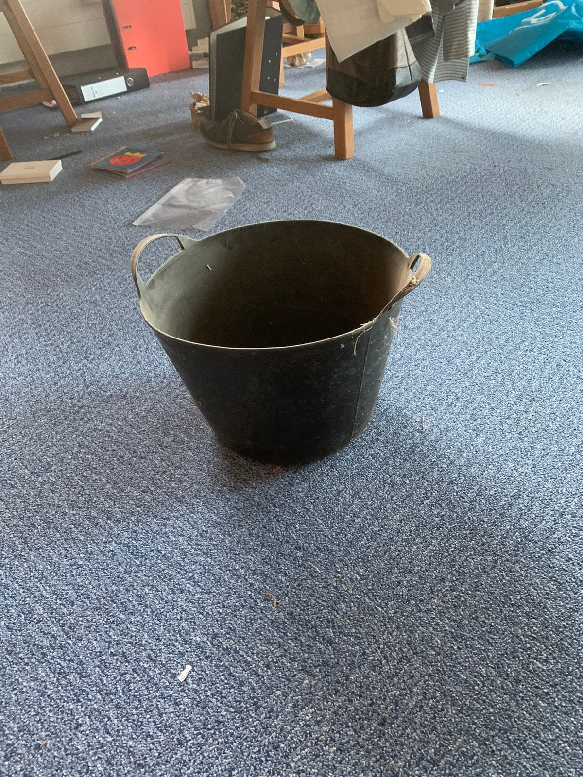 2 kunststoffen mandjed, Huis en Inrichting, Ophalen, Gebruikt, Overige stijlen, Kunststof