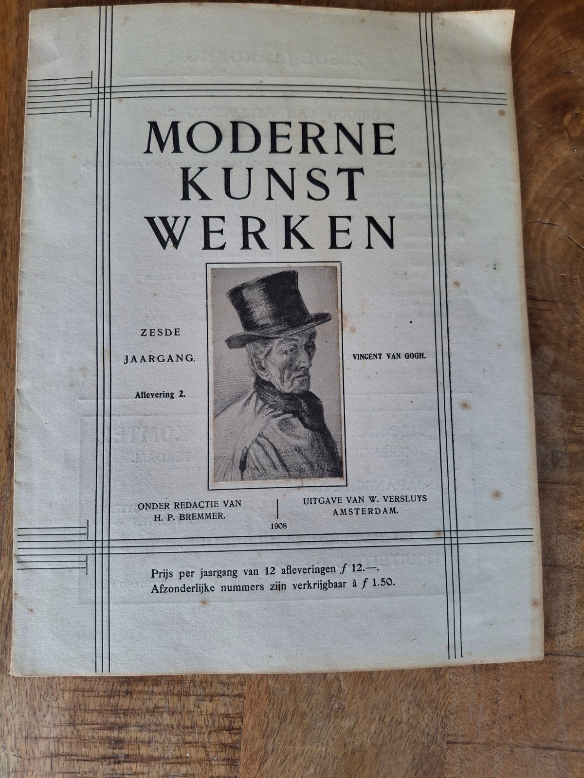 map uit 1908 met werken van Vincent van Goch, Antiek en Kunst, Antiek | Boeken en Bijbels, Ophalen of Verzenden