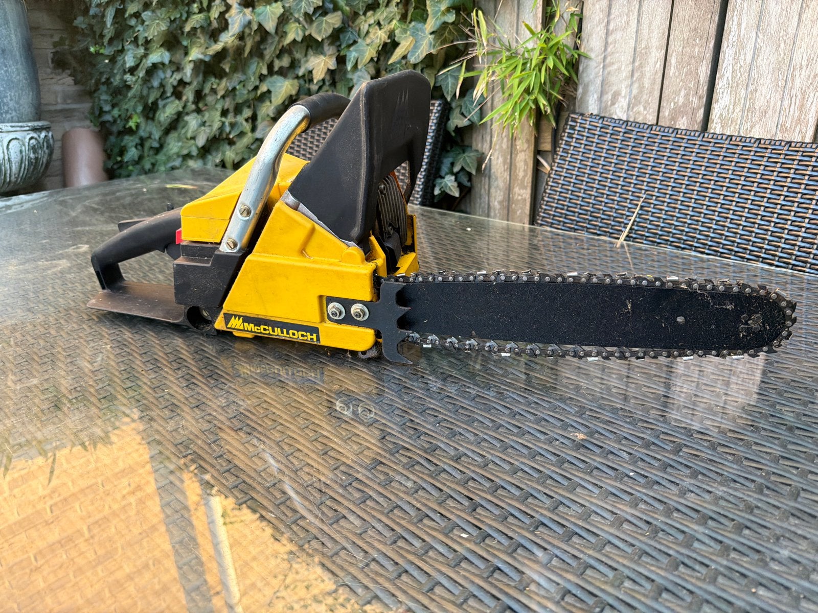 McCulloch Euromac 310 Kettingzaag - Gebruikt, Ophalen, Gebruikt, Kettingzaag, 600 tot 1200 watt