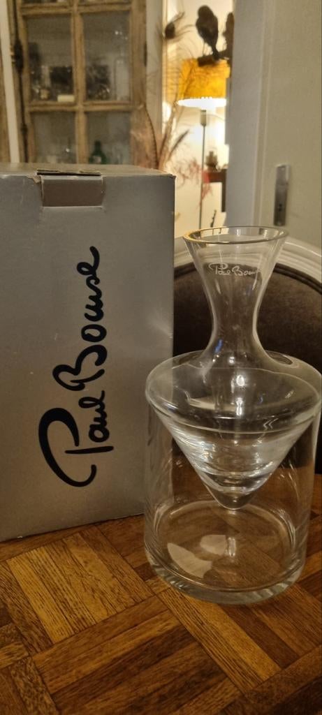 Paul Bocuse karaf decanter nieuw, Huis en Inrichting, Overige kleuren, Nieuw, Ophalen of Verzenden, Glas