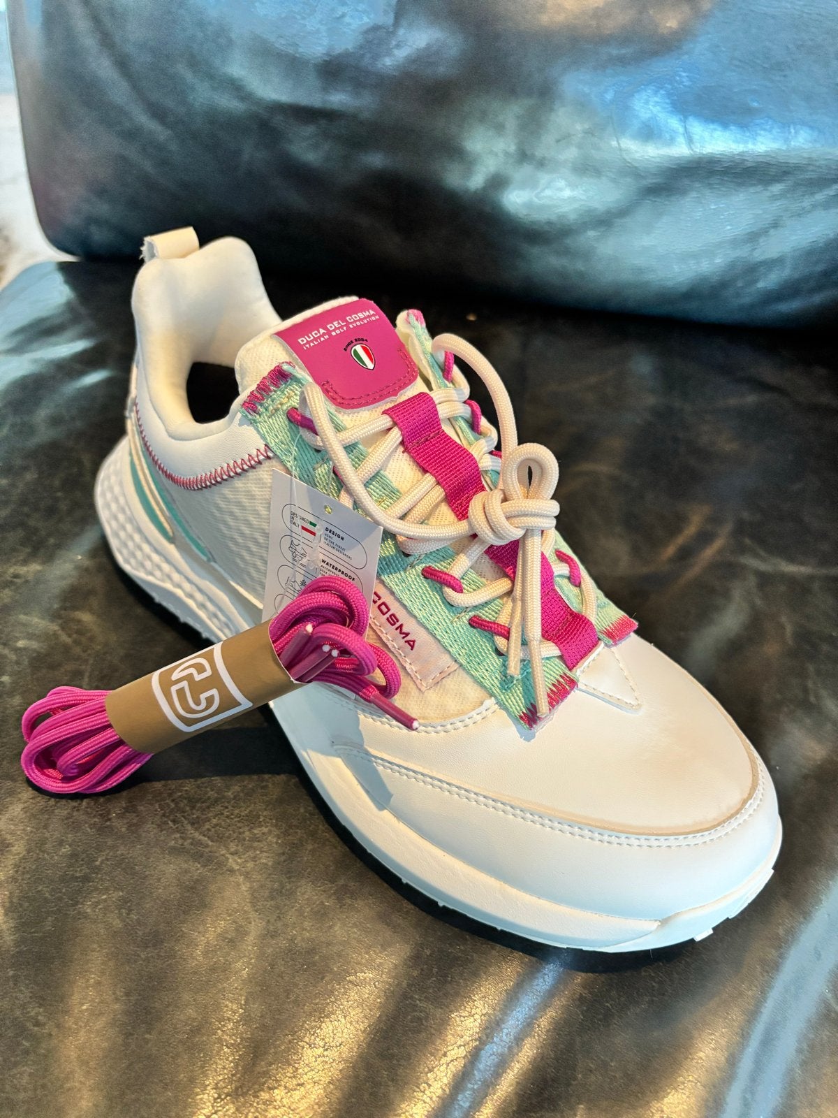 Duca Del Cosma Latina Golfschoenen - Maat 40, Ophalen of Verzenden, Nieuw, Wit, Sportschoenen