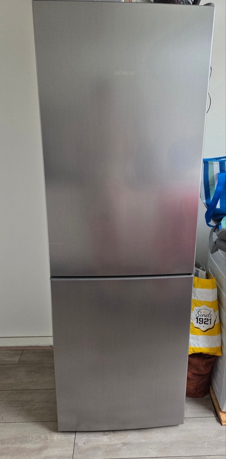Siemens koel-/diepvriescombinatie RVS-look KG33VVL31, Ophalen, Gebruikt, 200 liter of meer, 60 cm of meer