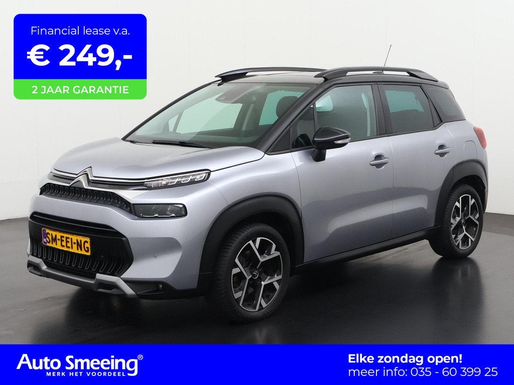 Citroen C3 Aircross 1.2 PureTech Shine Automaat | Panoramada, Auto's, 12 maanden, Gebruikt, Euro 6, 1199 cc