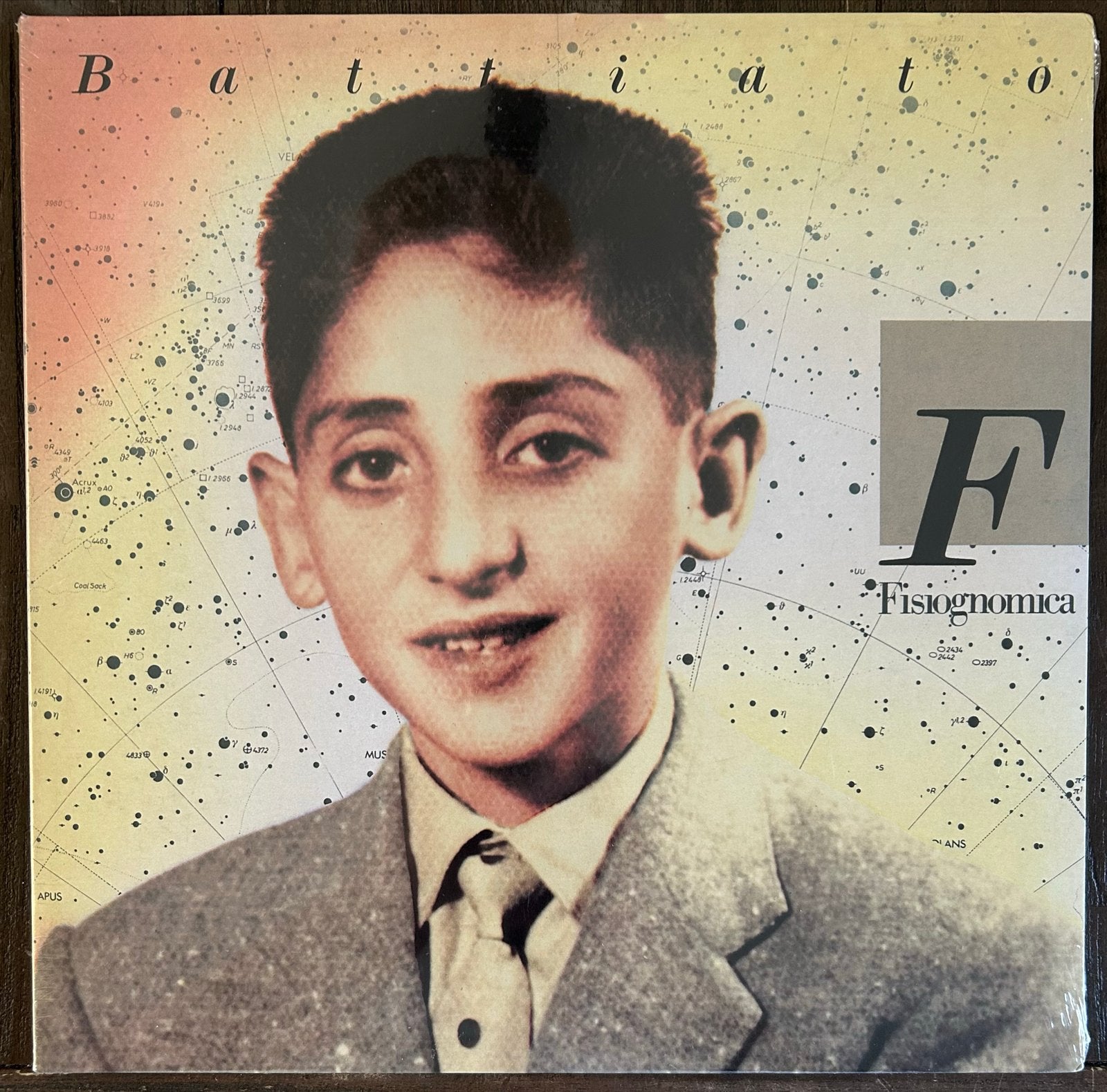 Franco Battiato - Fisiognomica LP (Pop, 1988), LP, Pop, Originele persing, Ophalen of Verzenden