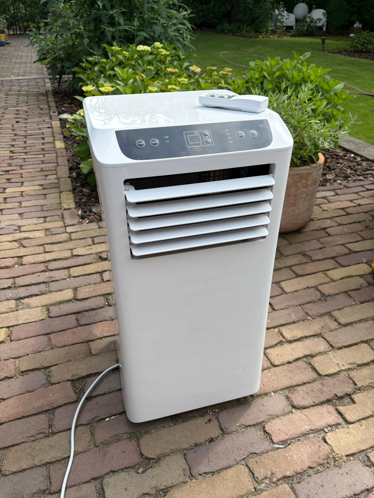 Climate King Mobiele Airco 9000 BTU - Koelen en Verwarmen, Witgoed en Apparatuur, Airco's, Ophalen, 3 snelheden of meer, Zo goed als nieuw
