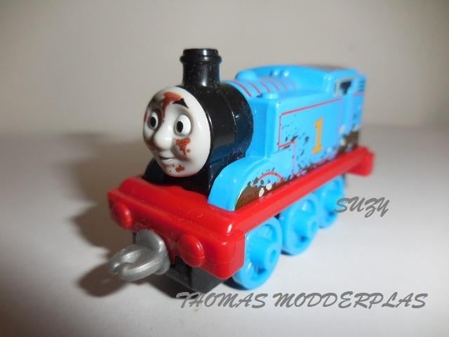 Thomas de Trein Adventures, Thomas Modderplas, Kinderen en Baby's, Speelgoed | Thomas de Trein, Ophalen of Verzenden, Zo goed als nieuw