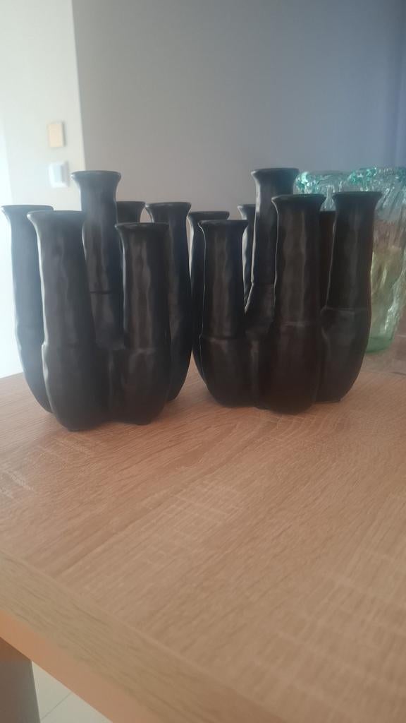 Decoratieve vazen: glas en kunststof, Ophalen of Verzenden