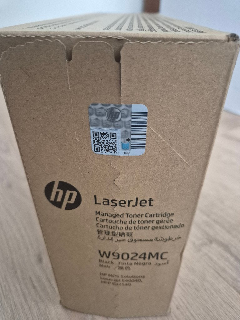 HP W9024MC Zwarte LaserJet Toner ongeopende doos!, Ophalen of Verzenden, Nieuw, Toner, Hp