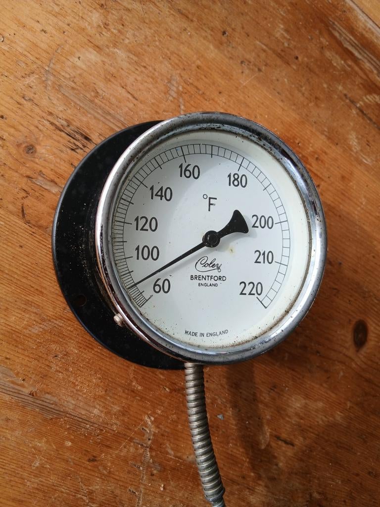 Thermometer koelwater motor opduwer sleepboot, Ophalen of Verzenden, Nieuw