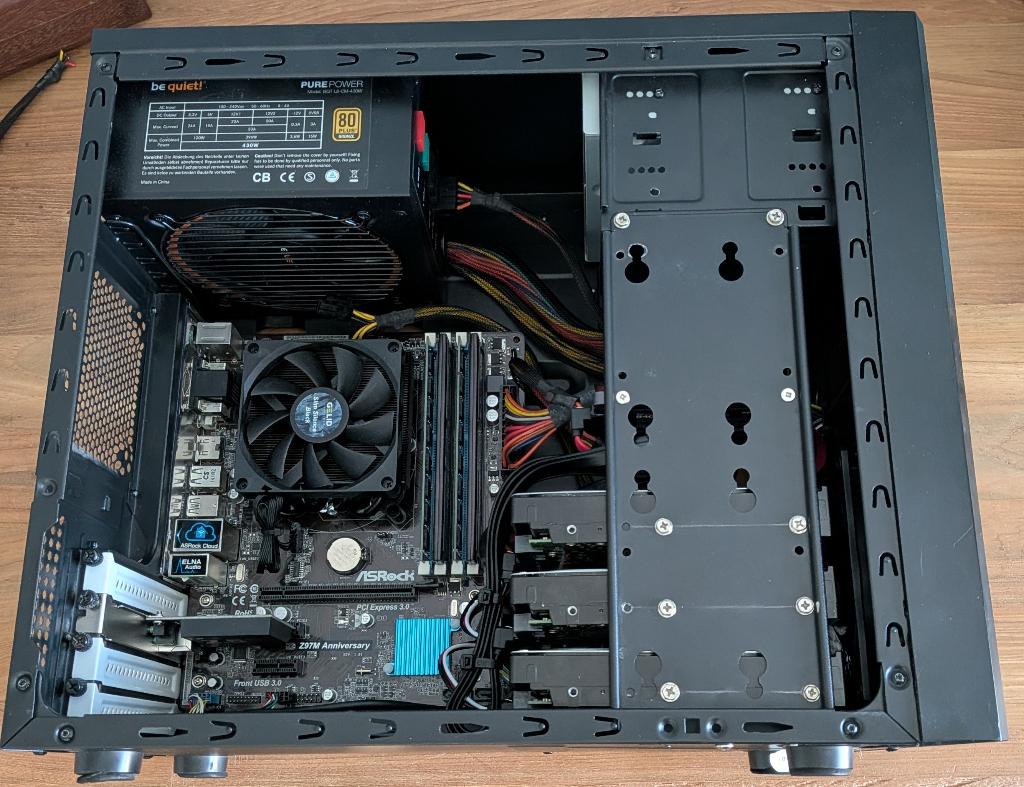 Intel Core i7 4770K - 24GB DDR3 - 120GB SSD - 2.5Gb NIC, Computers en Software, NAS, Ophalen of Verzenden, Gebruikt
