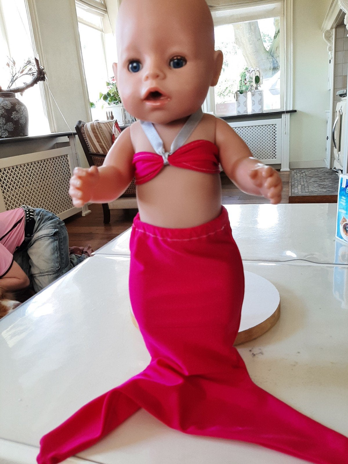 Zeemeermin pakje baby born pop, Kinderen en Baby's, Speelgoed | Poppen, Ophalen of Verzenden