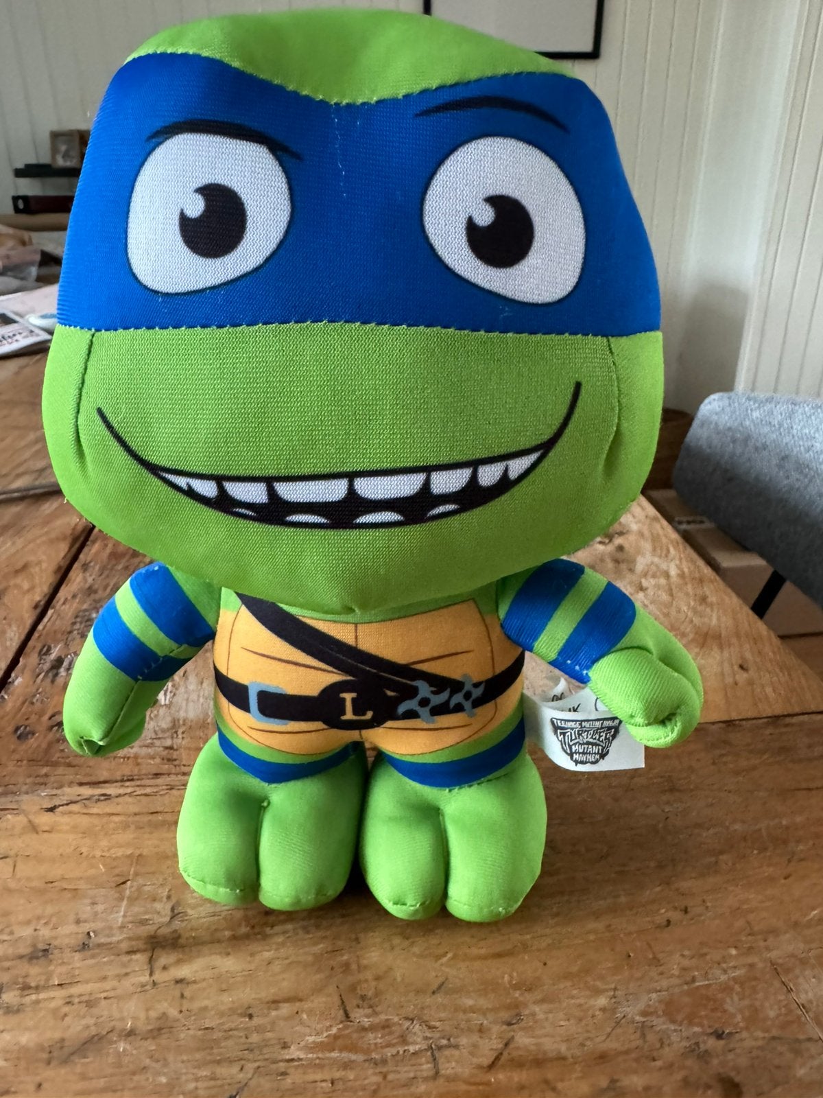 TMNT Leonardo plush, Ophalen of Verzenden, Zo goed als nieuw
