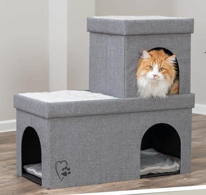 Kattenhuis schuilplaats Kimy dubbel van €74,99 nu € 59,95, Ophalen of Verzenden, ., ., Overige