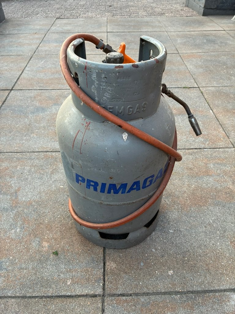 Primagaz gasfles VOL ! BBQ gasfles., Caravans en Kamperen, Kampeeraccessoires, Ophalen, Zo goed als nieuw