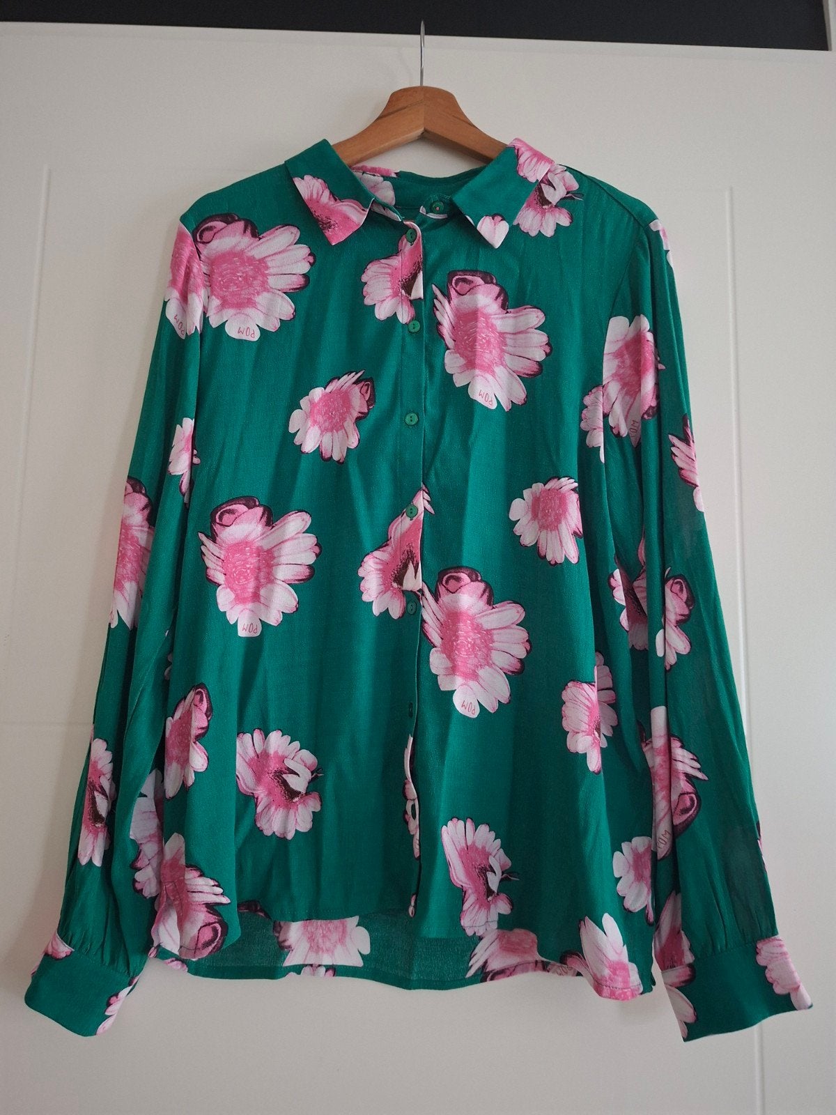 POM Amsterdam blouse Mila Meadow, Meerkleurig, Maat 42/44 (L), Nieuw, Ophalen of Verzenden