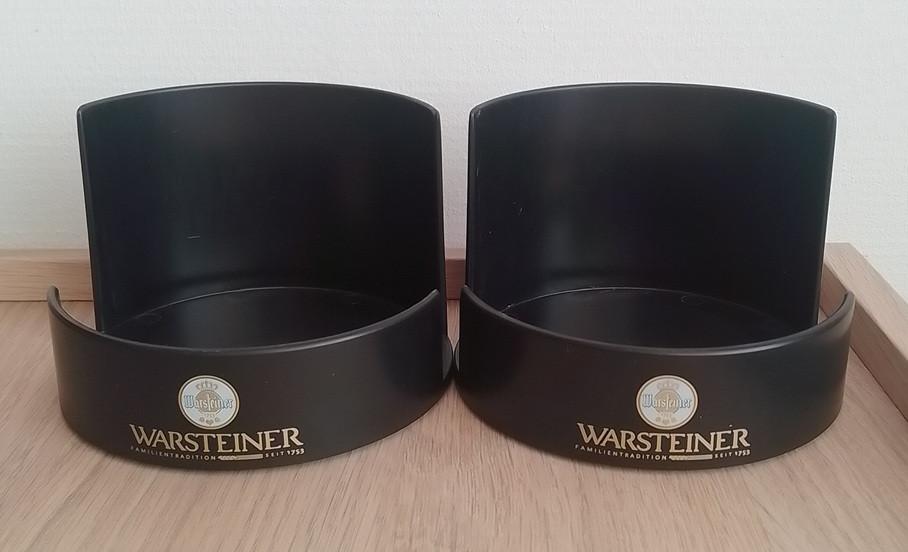 Warsteiner biervilthouders (set van 2), Ophalen of Verzenden, Nieuw, Viltje(s), Overige merken