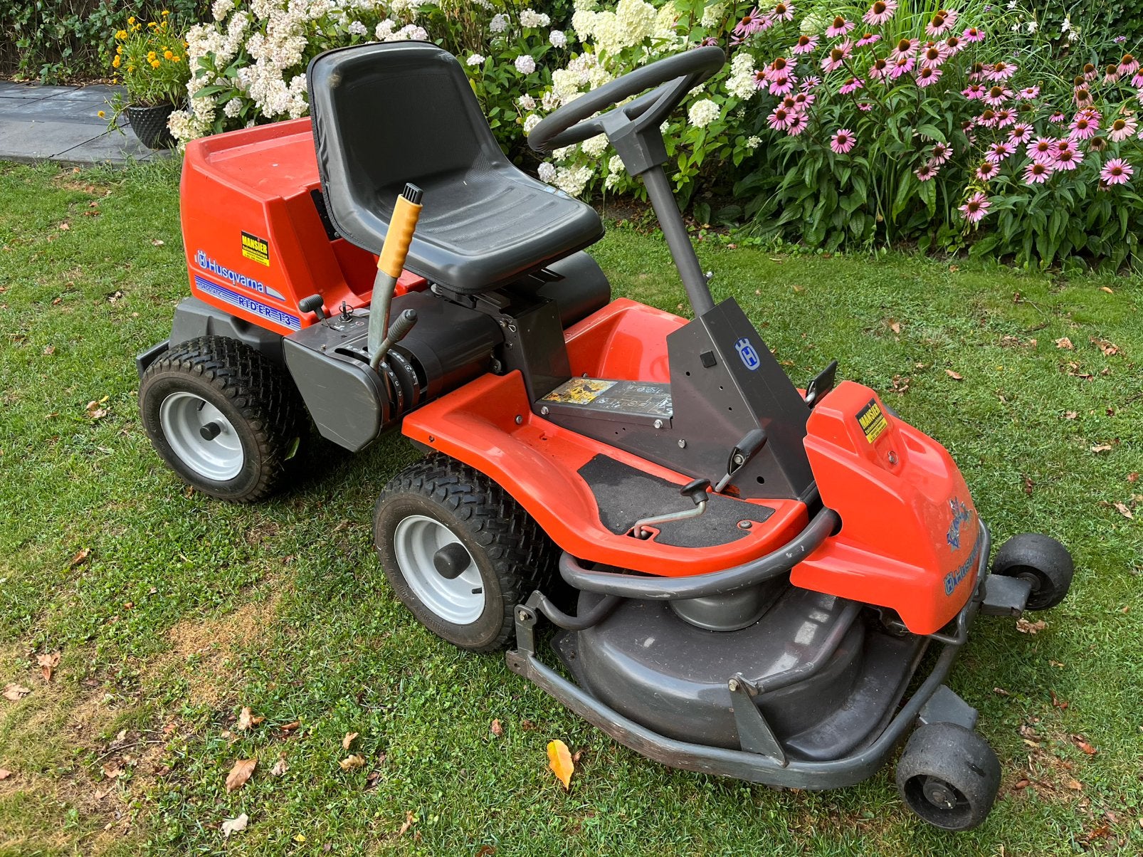 Husqvarna Rider 13, Ophalen, Gebruikt