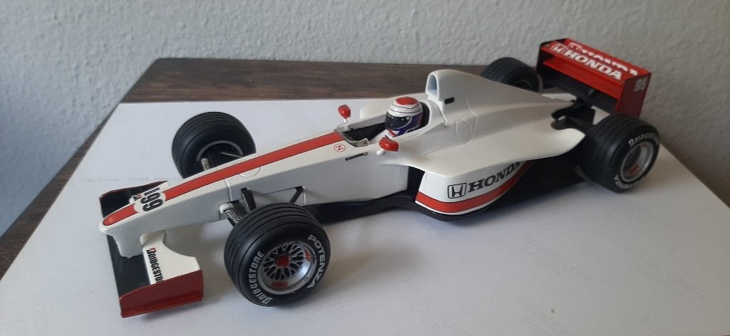 verstappen jos  Honda - RA099  1:18, Ophalen of Verzenden, Zo goed als nieuw, Motor, MiniChamps