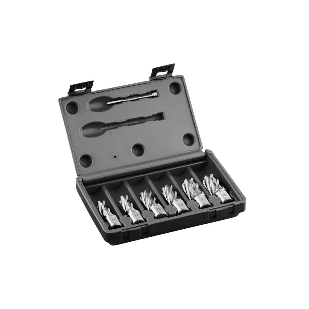 Euroboor HCS.KIT HSS 6-delige kernborenset voor magneetboor, Doe-het-zelf en Verbouw, Ophalen, Nieuw, Overige typen