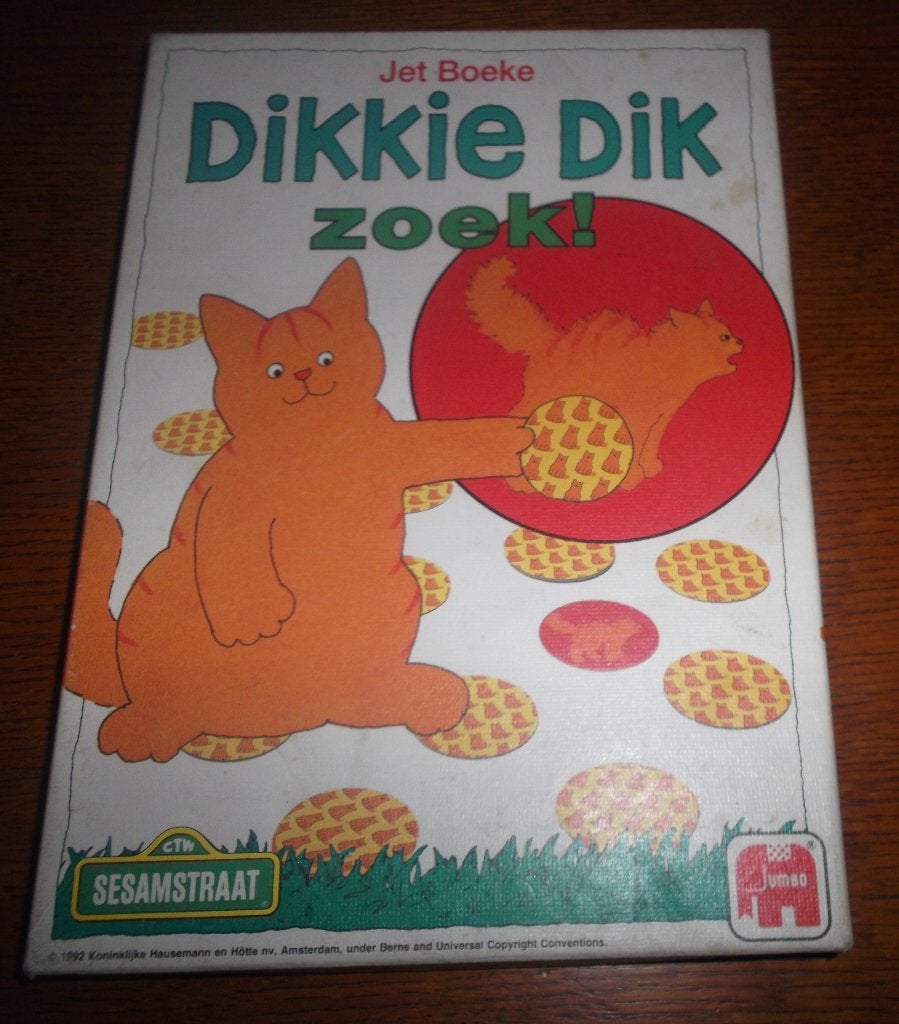 Dikkie Dik zoek! / Jumbo, Vijf spelers of meer, Ophalen, Gebruikt, Jumbo