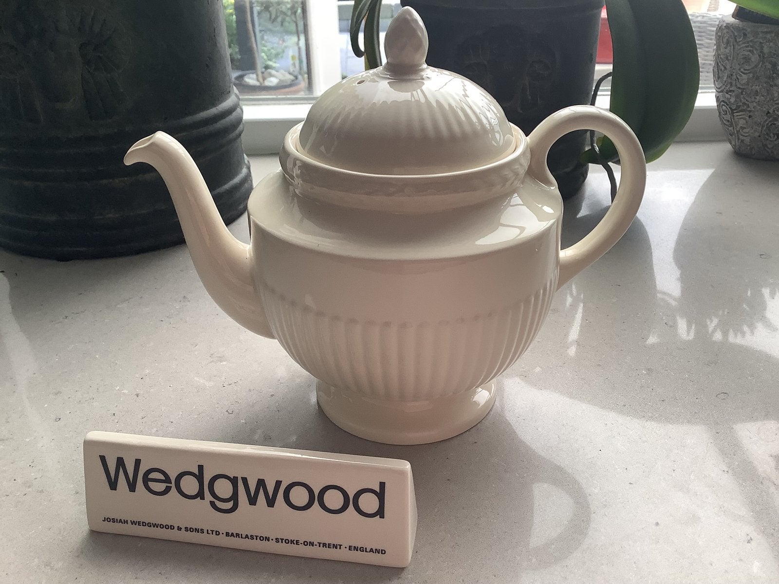 Nieuwe theepot WEDGWOOD EDME, Huis en Inrichting, Keuken | Servies, Overige typen, Nieuw, Ophalen of Verzenden, Wedgwood