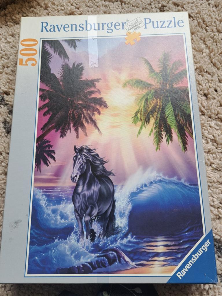 500 stukjes paardenpuzzel, Hobby en Vrije tijd, Denksport en Puzzels, Ophalen of Verzenden, 500 t/m 1500 stukjes, Zo goed als nieuw