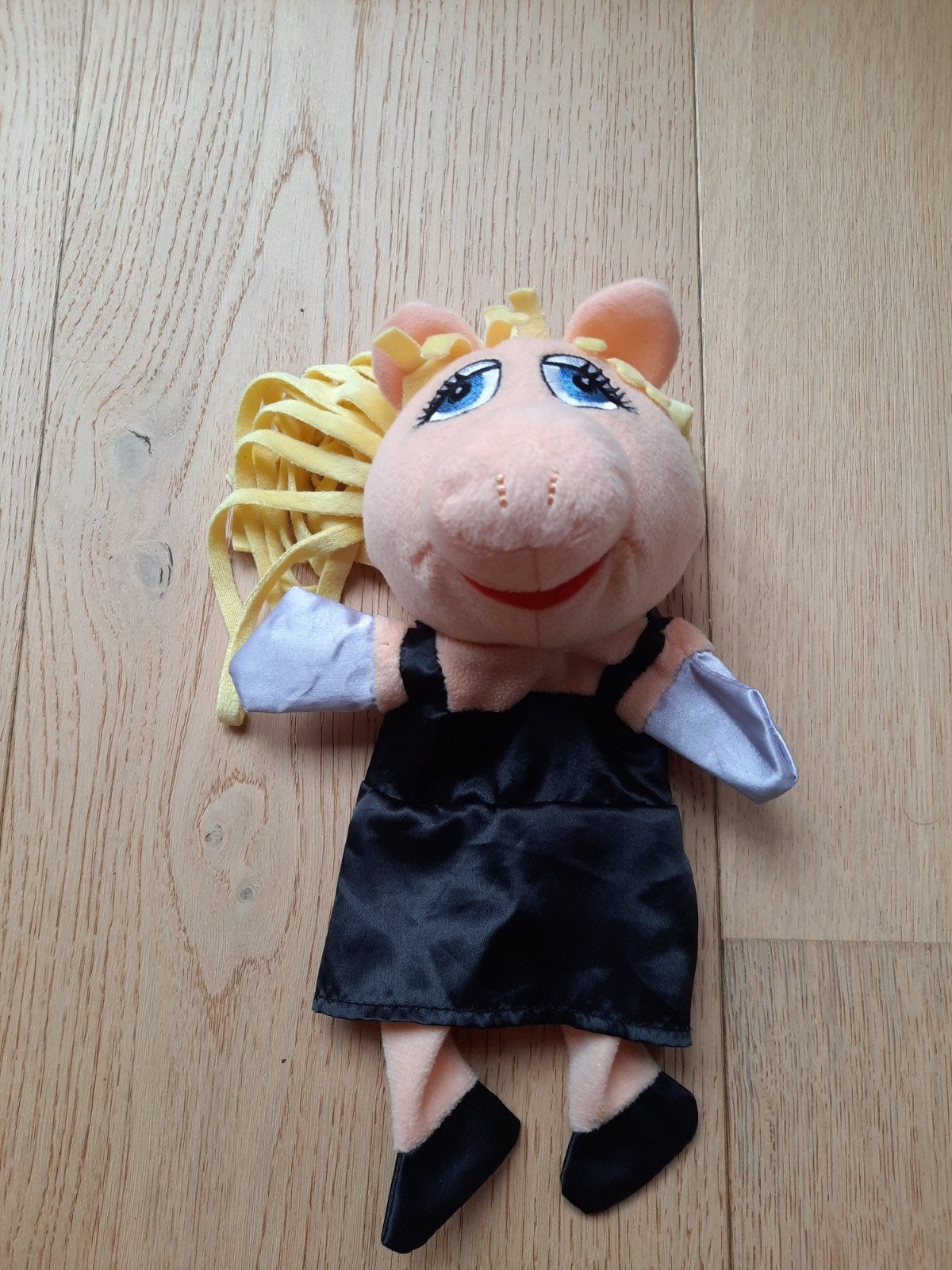 Handpop Miss Piggy (Muppets), Gebruikt, Overige typen, Ophalen of Verzenden, Albert Heijn
