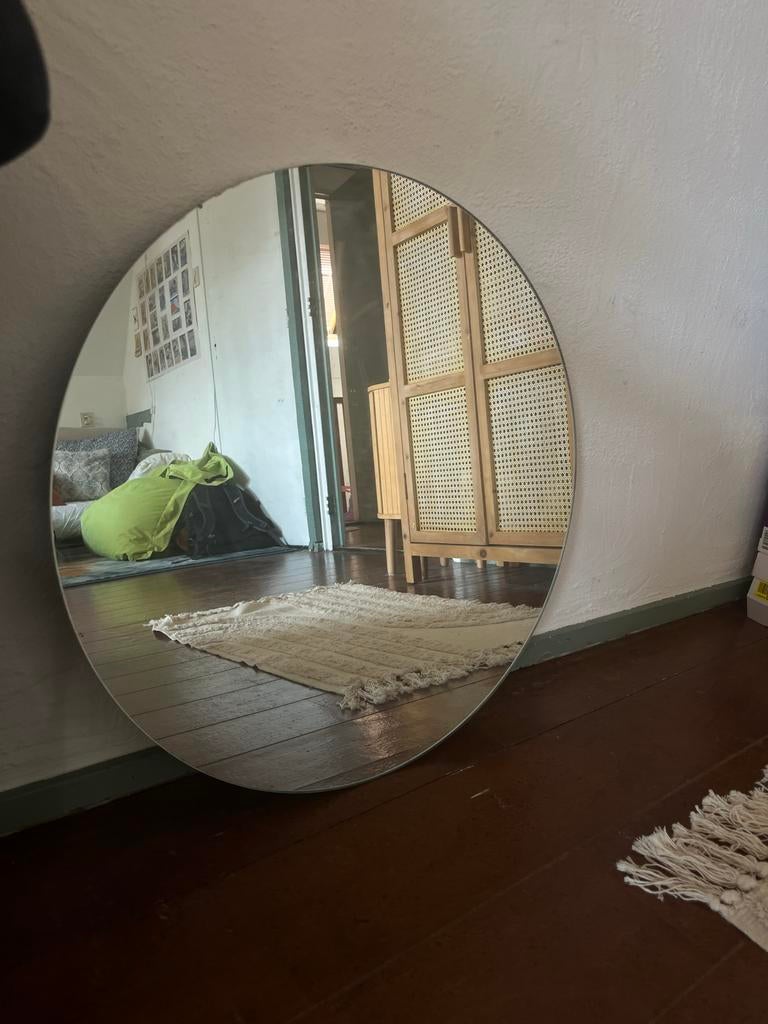 Ronde spiegel - Perfect voor elke kamer, Ophalen, Gebruikt, Rond, Minder dan 100 cm