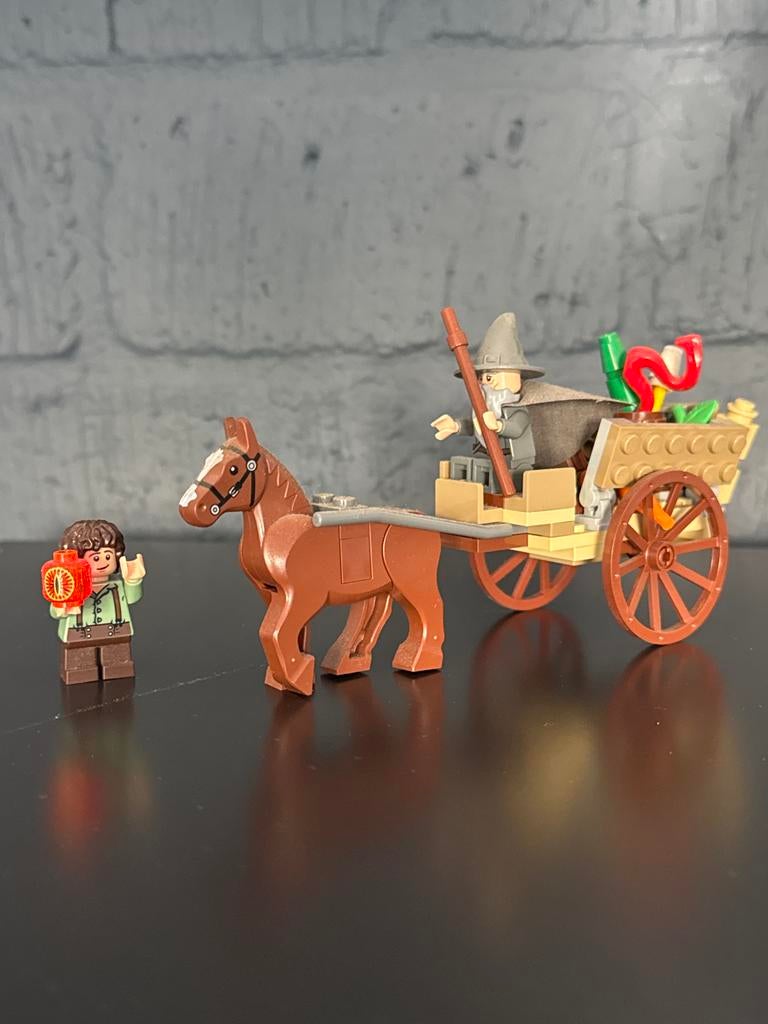 LEGO The Lord of the Rings: Gandalf Arrives (9469), Ophalen of Verzenden, Gebruikt