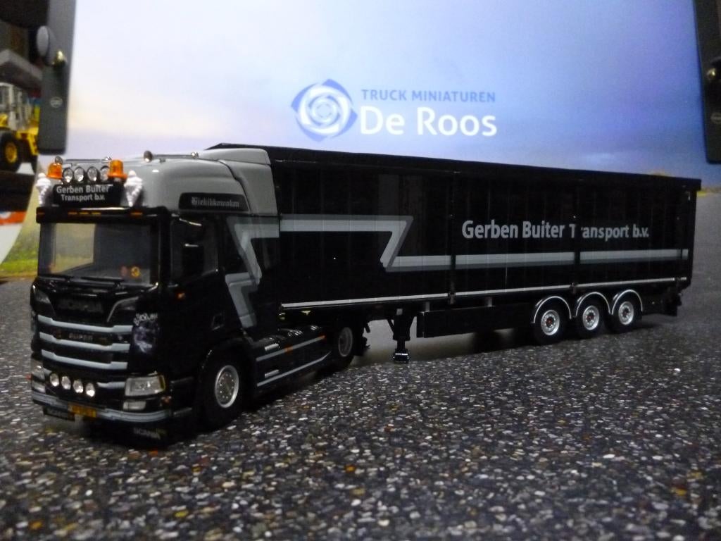 WSI Scania Gerben Buiter met certificaat, Ophalen of Verzenden, Nieuw, Bus of Vrachtwagen, Wsi