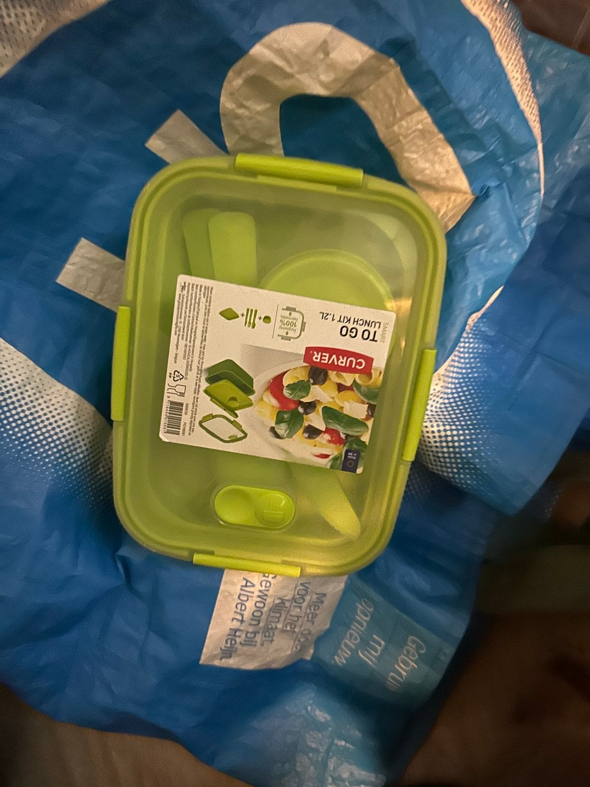 Curver To Go Lunch Kit 1.2L - Nieuw in diverse kleuren, Ophalen, Kunststof, Zo goed als nieuw, Overige merken