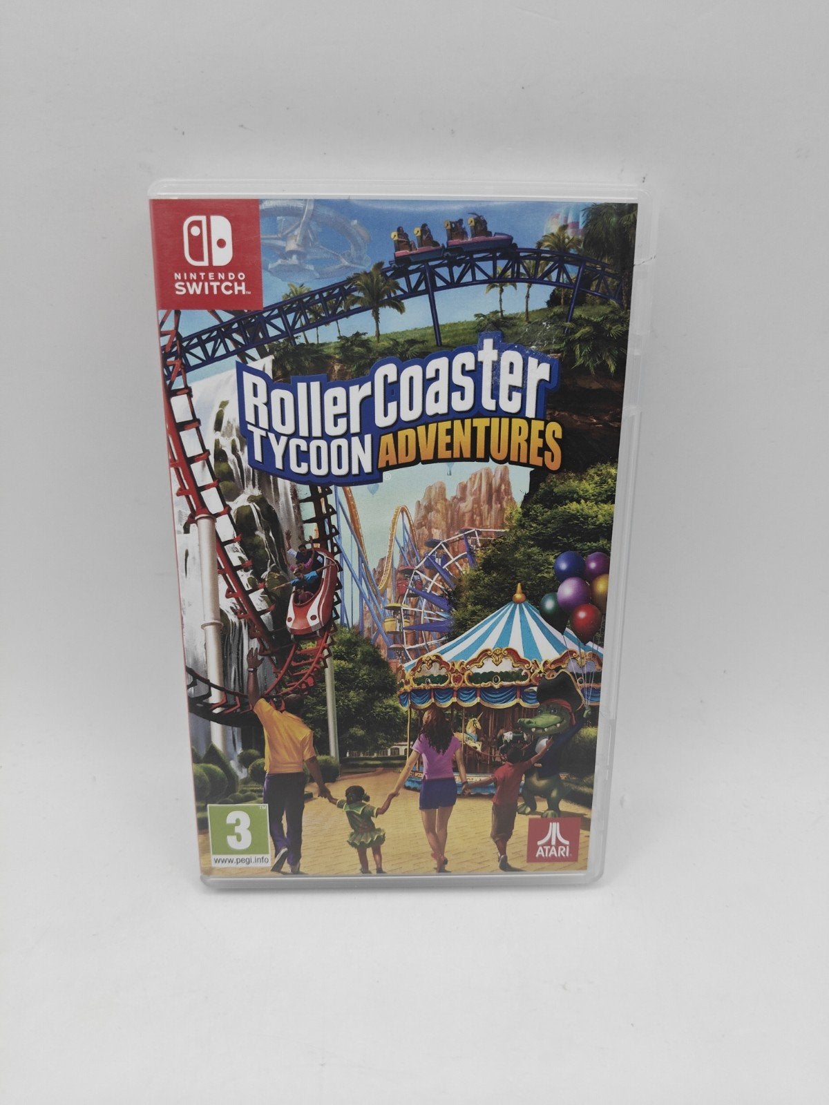 RollerCoaster Tycoon Adventures Nintendo Switch, Atari, 1 speler, Ophalen of Verzenden, Zo goed als nieuw