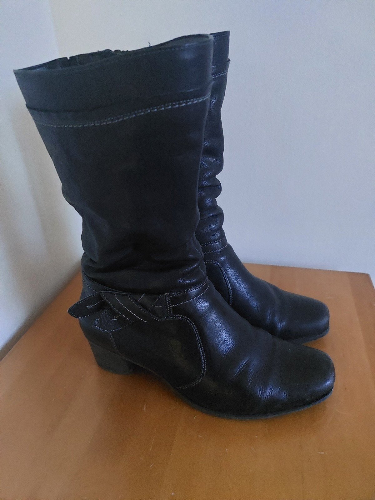 Durea laarsjes 6,5 H, Kleding | Dames, Ophalen, Zo goed als nieuw, Grijs