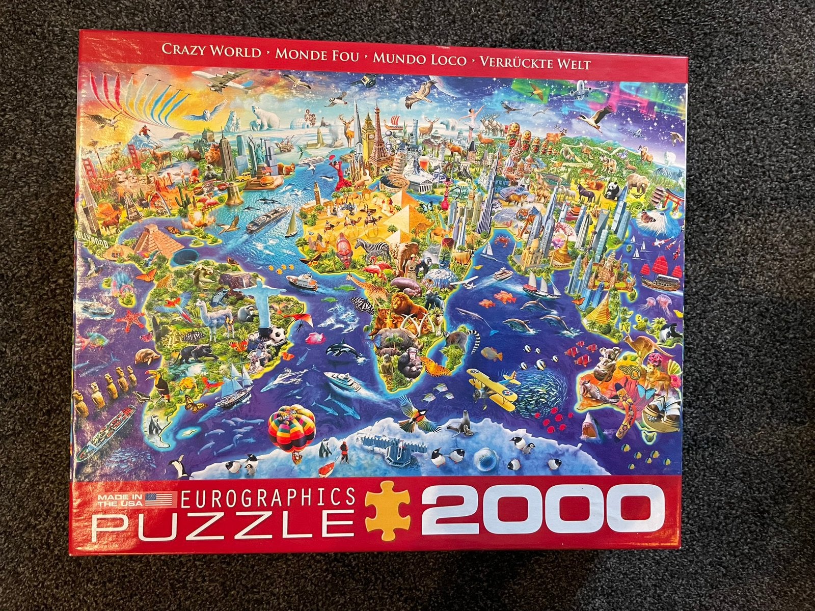 Legpuzzels 3 stuks, Hobby en Vrije tijd, Ophalen of Verzenden, 500 t/m 1500 stukjes, Gebruikt