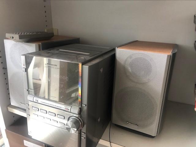 CD Stereo Systeem Panasonic SC-PM28, Ophalen, Gebruikt, Tuner of Radio, Overige merken