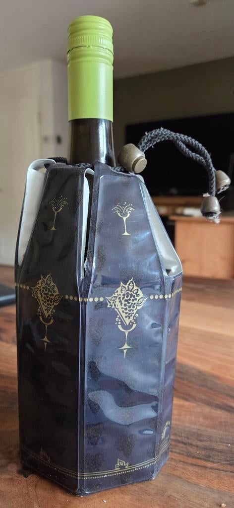Koelmanchet, Wijnkoeler, champagne koeler, Verzamelen, Wijnen, Ophalen of Verzenden, Nieuw, Frankrijk, Champagne